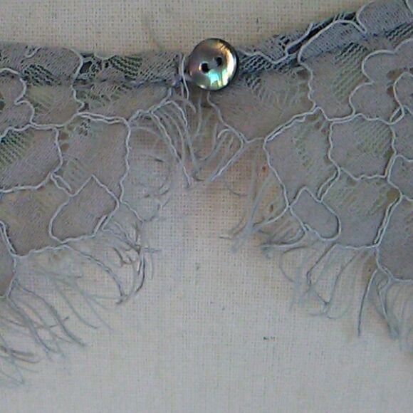 PPLA Clothing Gray Lace Romper - Picture 9 of 14